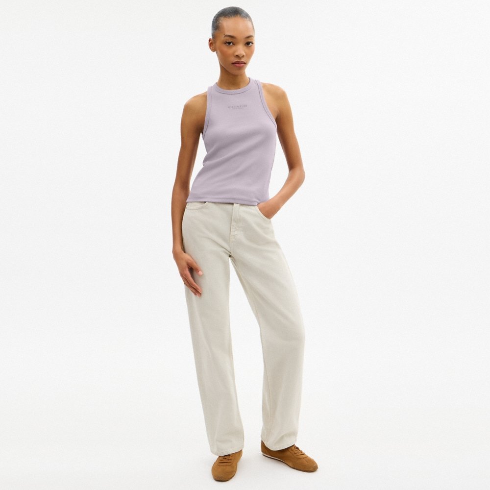 Coach Outlet New York Ribbed Tank Top - Preorder