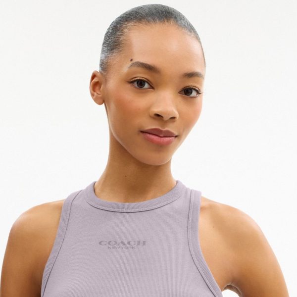 Coach Outlet New York Ribbed Tank Top - Preorder