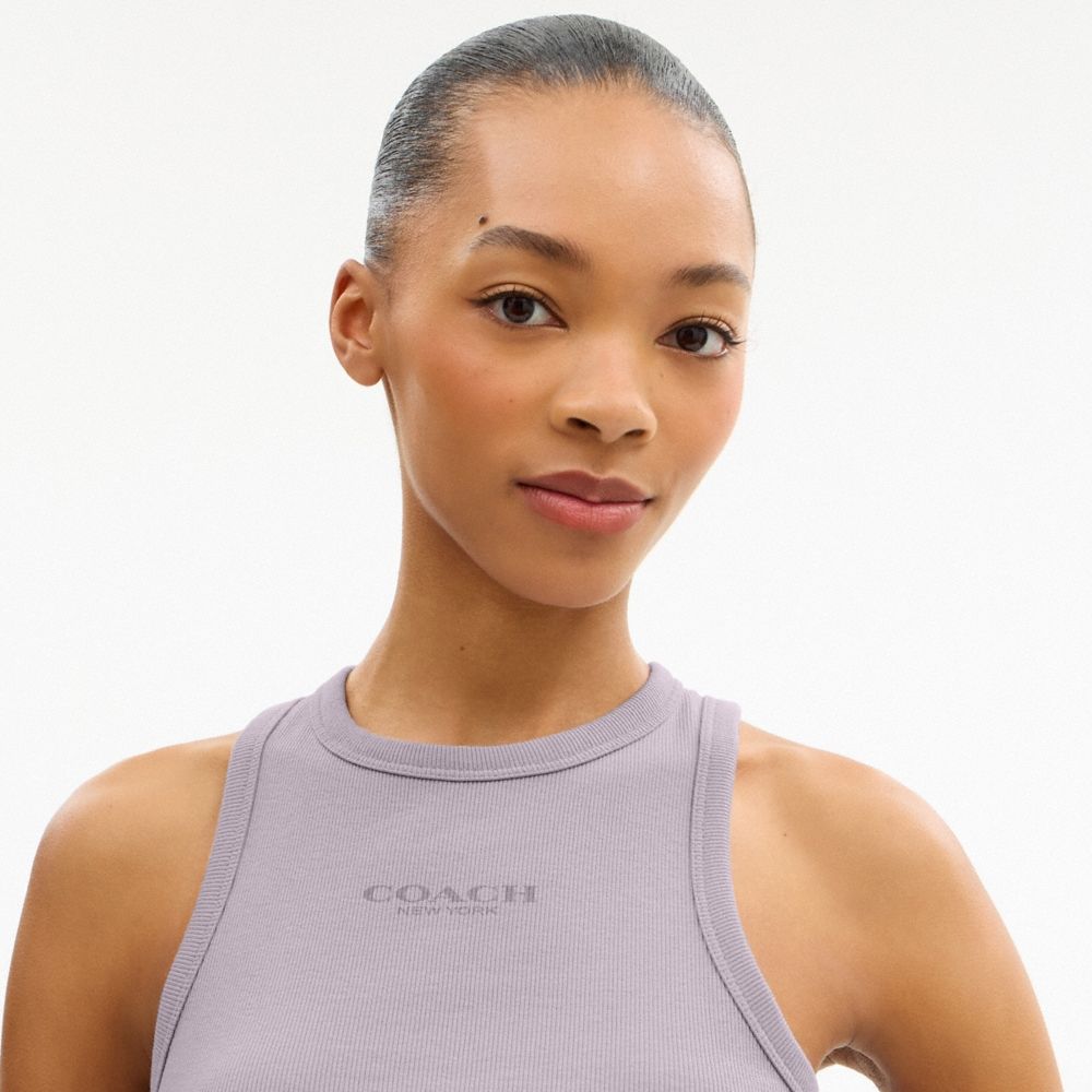Coach Outlet New York Ribbed Tank Top - Preorder