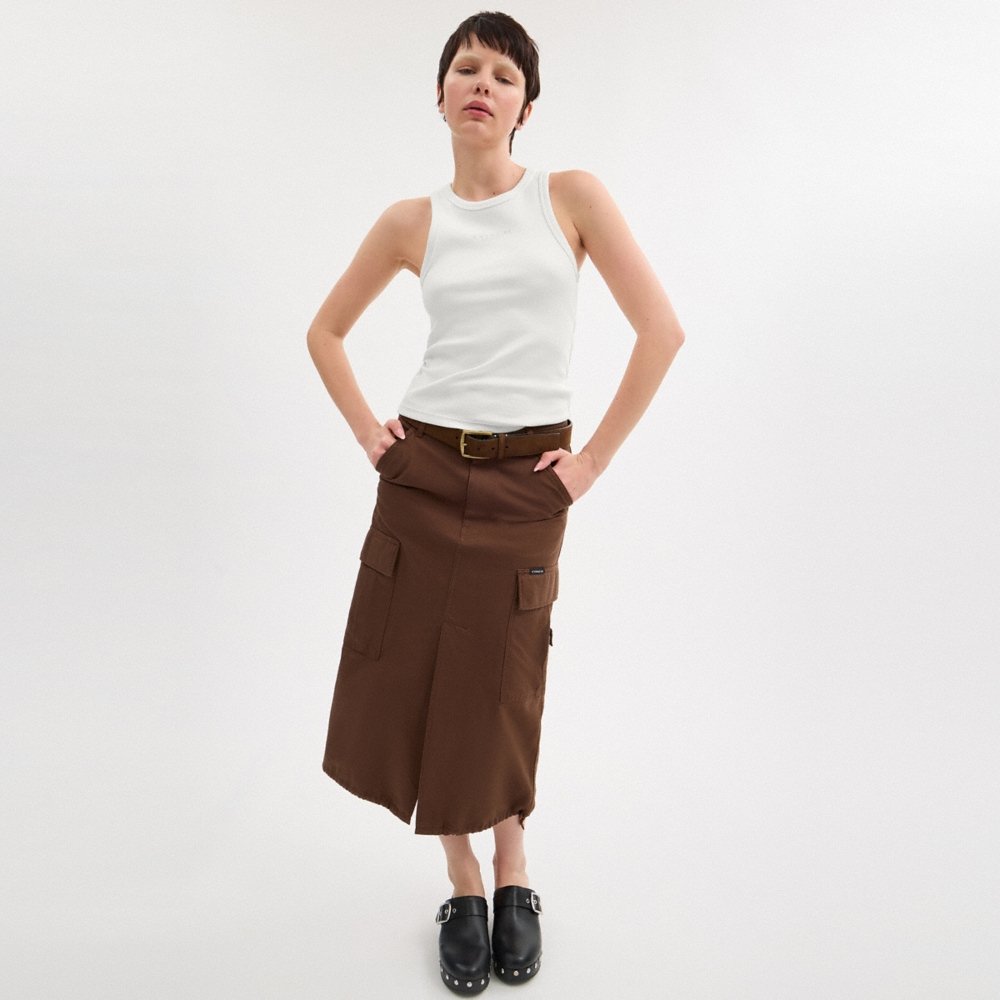 Coach Outlet New York Ribbed Tank Top - Preorder