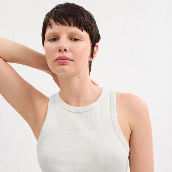 Coach Outlet New York Ribbed Tank Top - Preorder