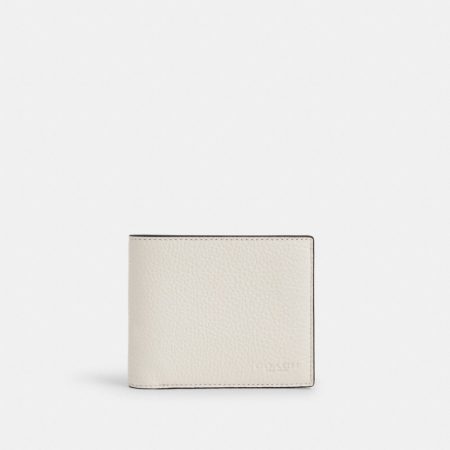 Coach Outlet 3-In-1 Wallet - Preorder — Gunmetal/Chalk