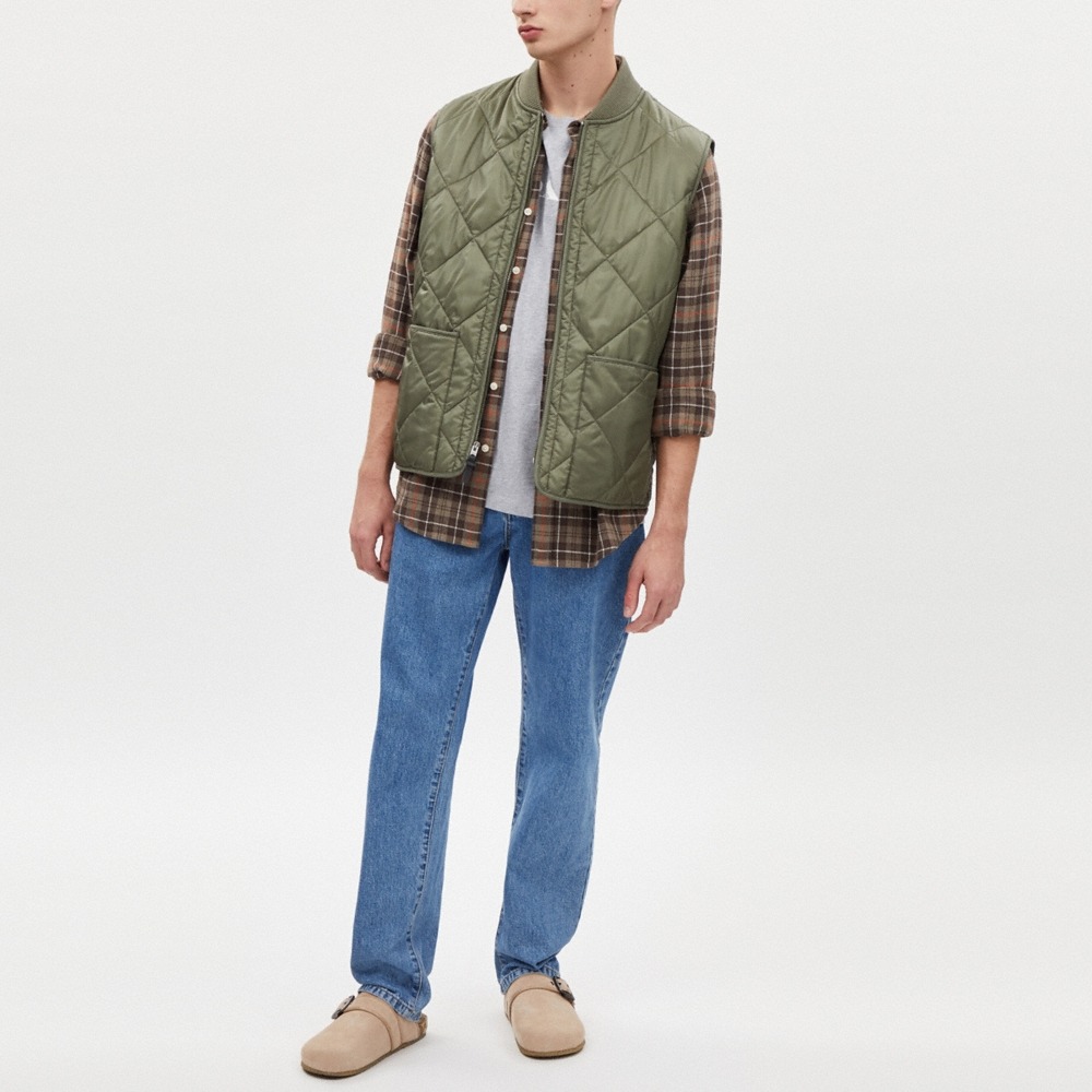 Coach Outlet Quilted Vest - Preorder