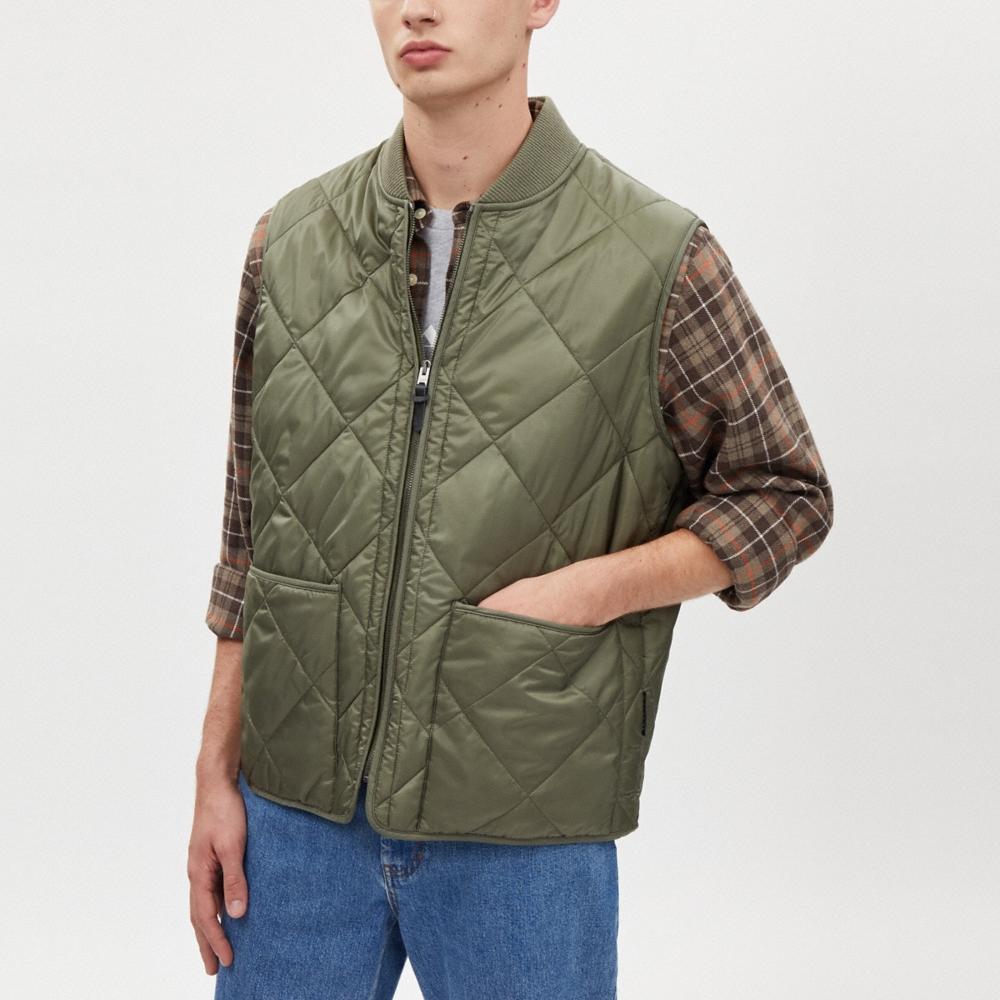 Coach Outlet Quilted Vest - Preorder