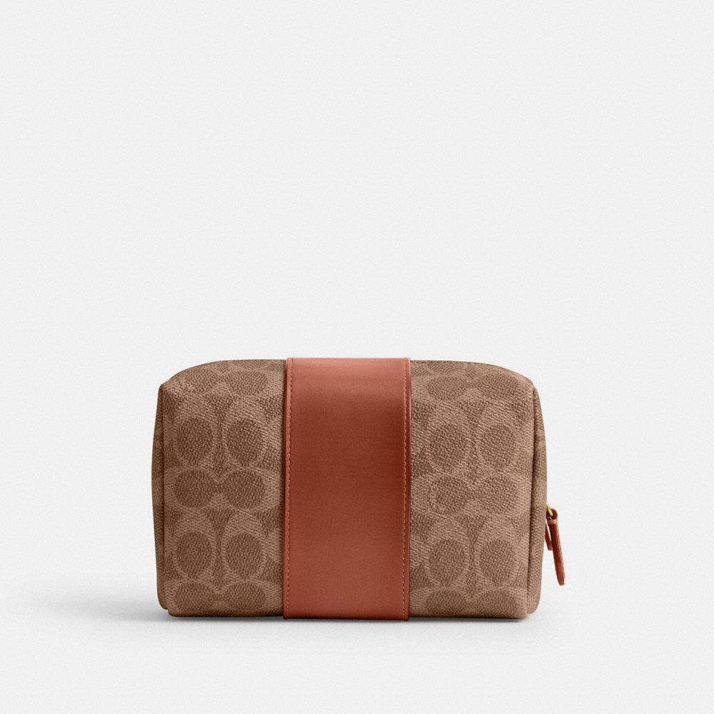 Coach Outlet Essential Cosmetic Pouch In Signature Canvas - Preorder