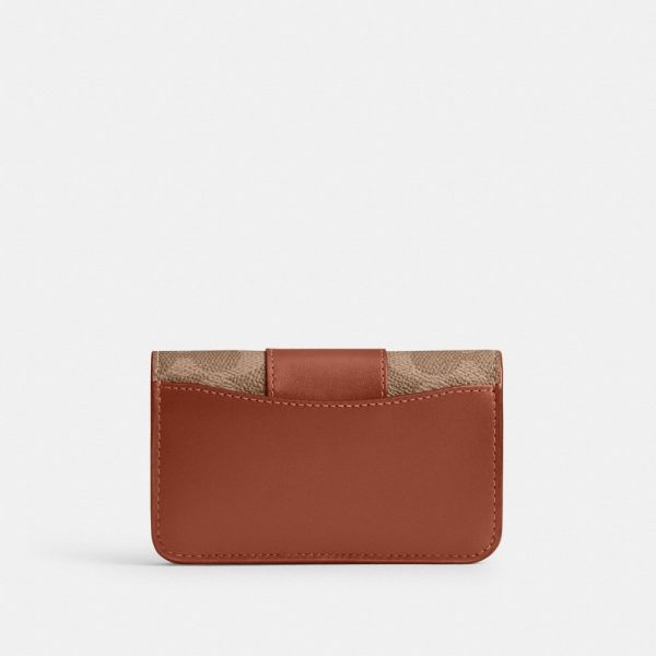 Coach Outlet Essential Slim Card Case In Signature Canvas - Preorder