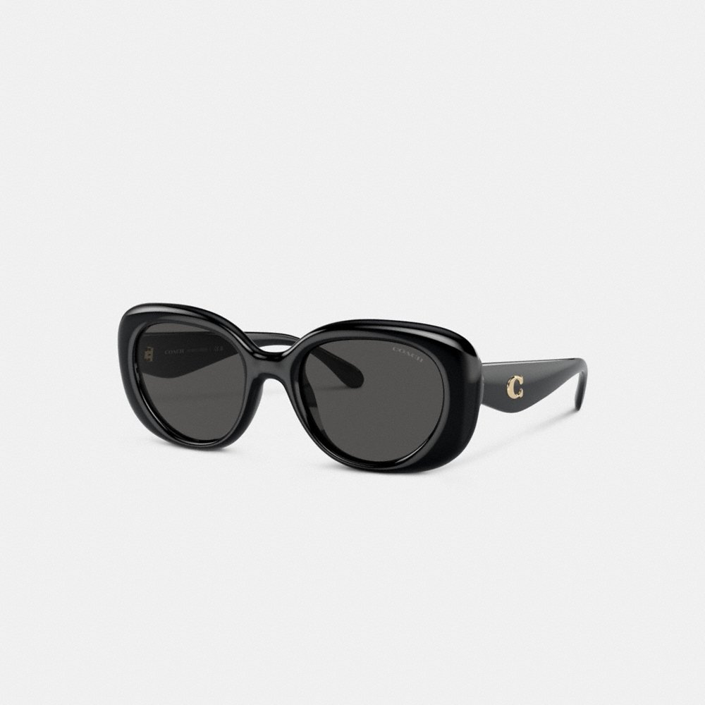 Coach Outlet C Hardware Round Sunglasses - Preorder