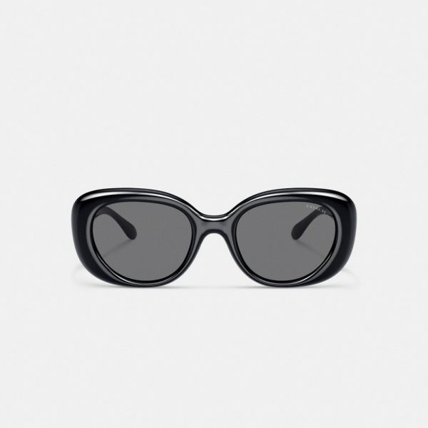 Coach Outlet C Hardware Round Sunglasses - Preorder