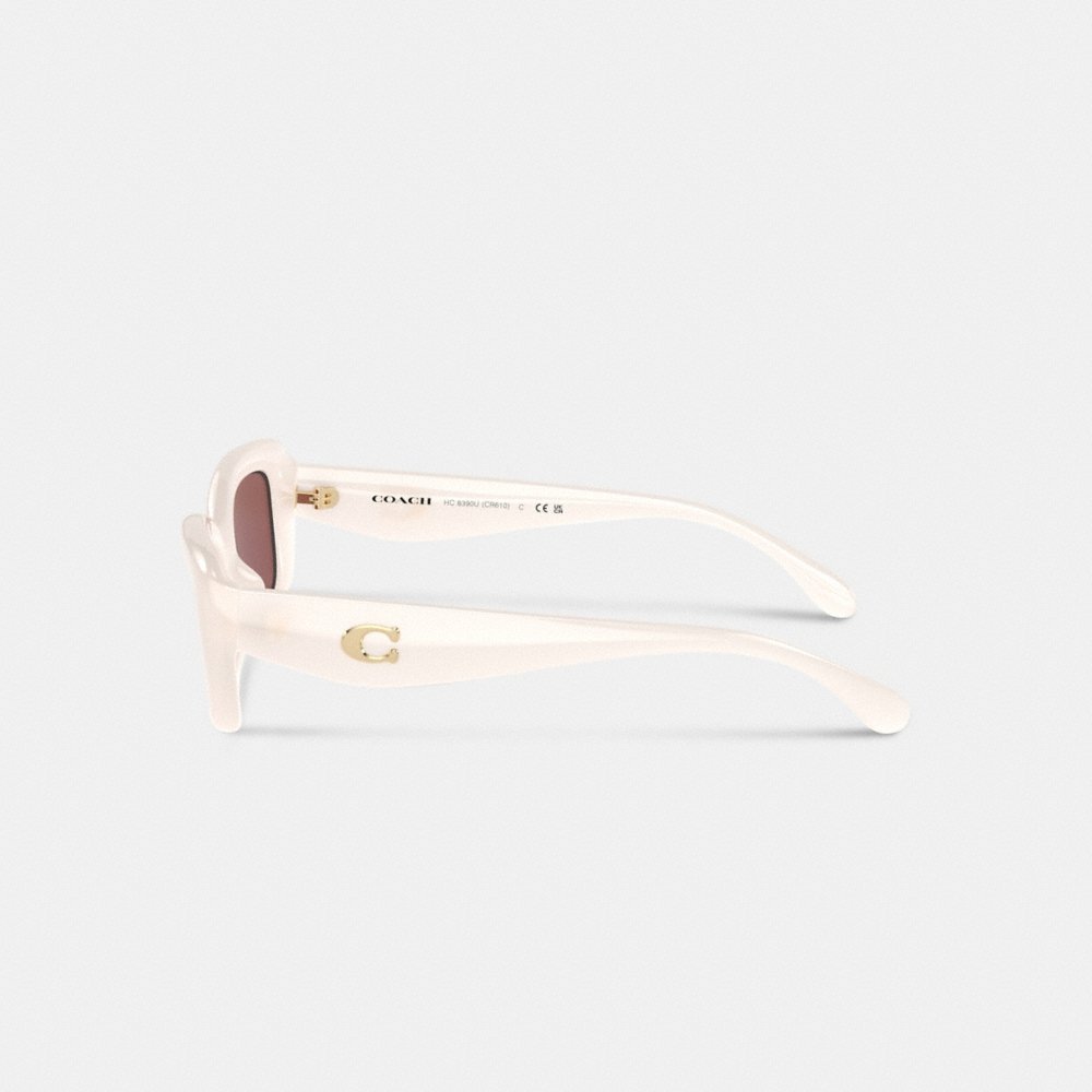 Coach C Hardware Narrow Rectangle Sunglasses - Preorder - Image 5