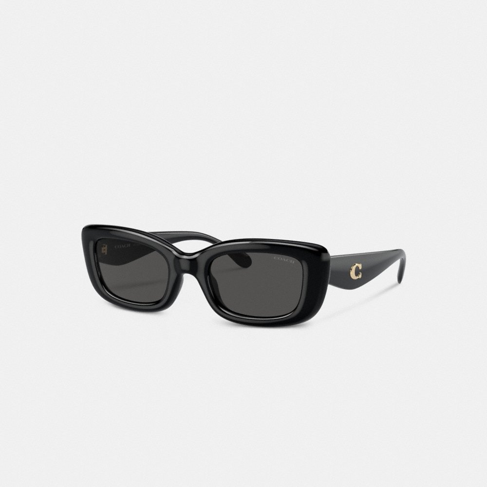 Coach C Hardware Narrow Rectangle Sunglasses - Preorder - Image 2