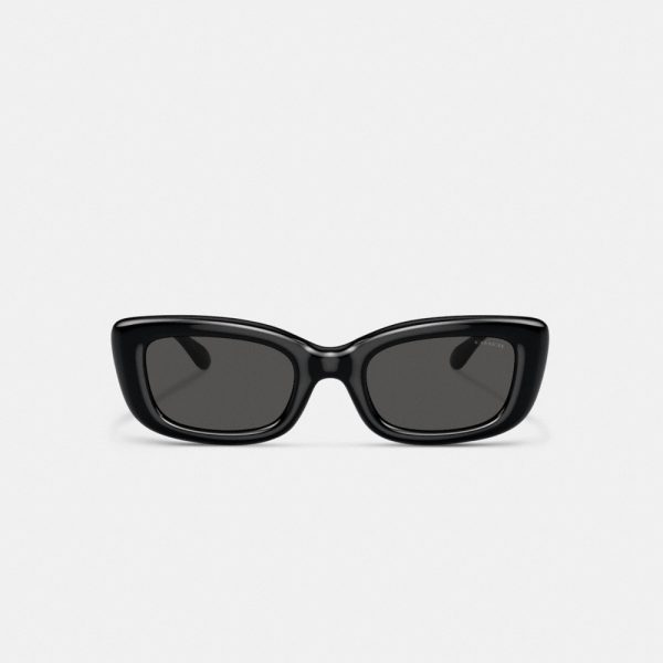 Coach C Hardware Narrow Rectangle Sunglasses - Preorder