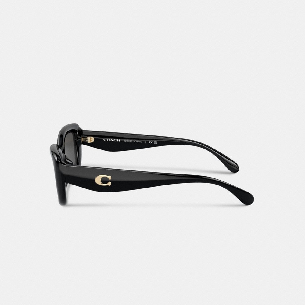 Coach C Hardware Narrow Rectangle Sunglasses - Preorder - Image 8