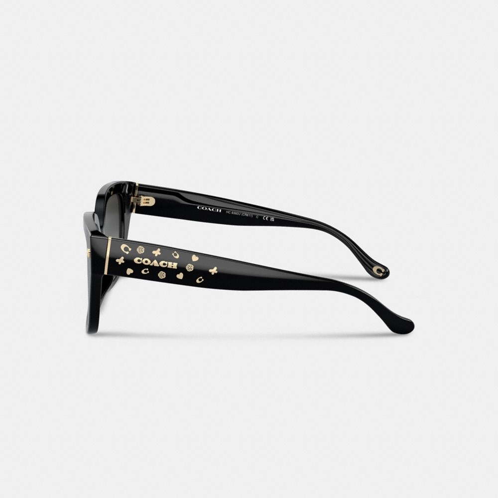 Coach Charms Oversized Square Sunglasses - Preorder - Image 4
