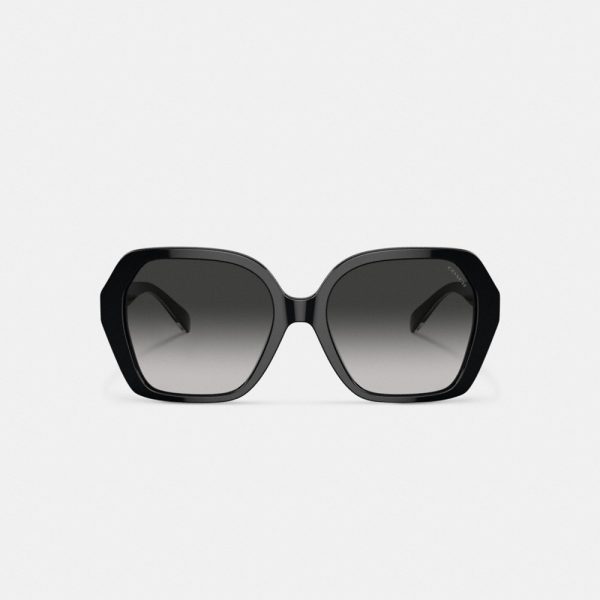 Coach Signature Ombré Geometric Square Sunglasses - Preorder