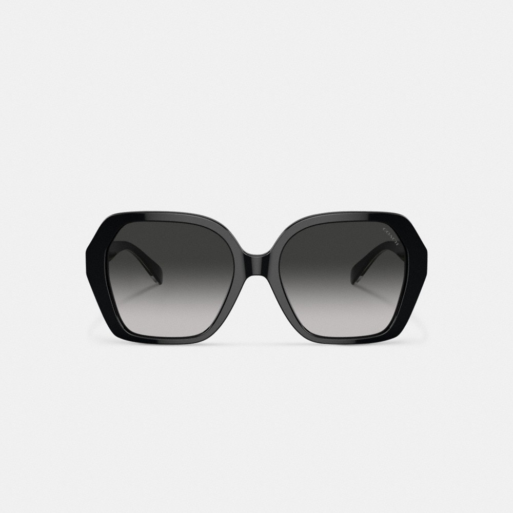 Coach Signature Ombré Geometric Square Sunglasses - Preorder