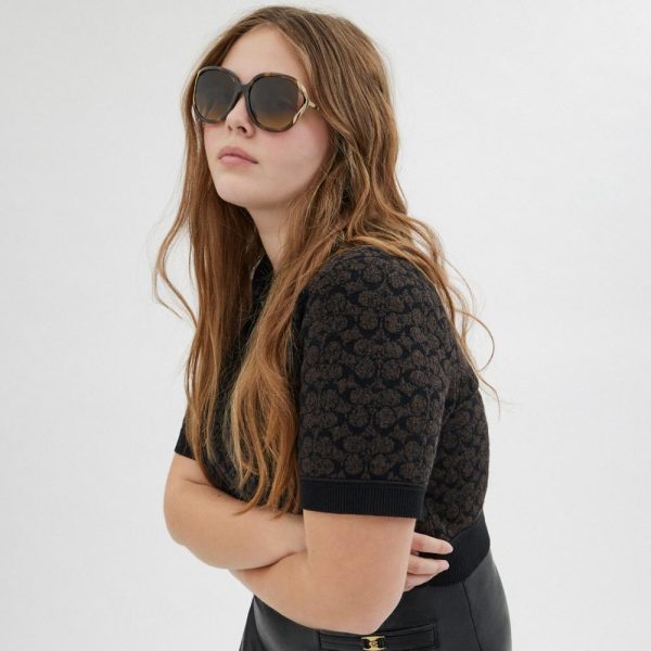 Coach Bandit Oversized Square Sunglasses - Preorder