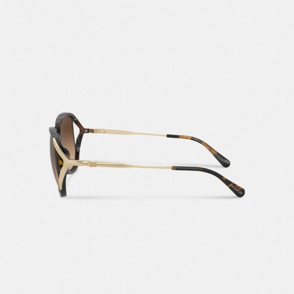 Coach Bandit Oversized Square Sunglasses - Preorder