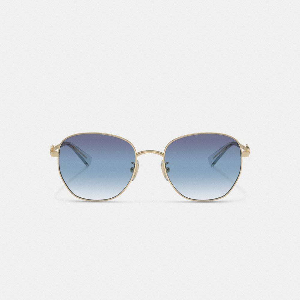 Coach Outlet Coach Script Round Sunglasses - Preorder