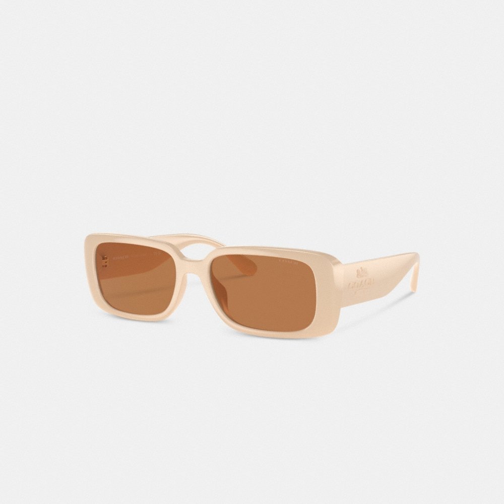 Coach Outlet Narrow Rectangle Sunglasses - Preorder