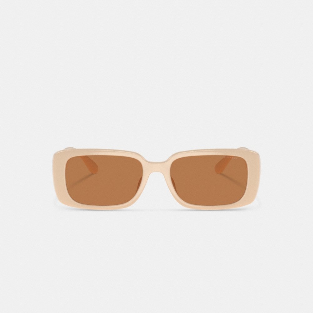 Coach Outlet Narrow Rectangle Sunglasses - Preorder