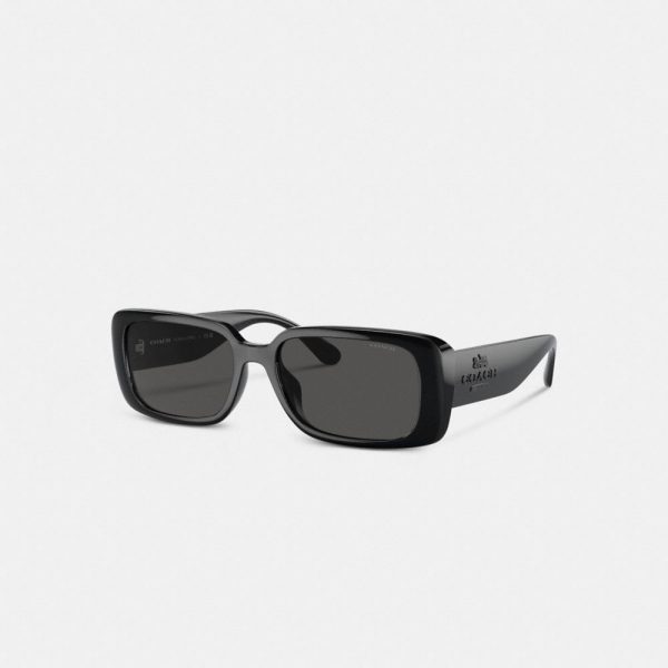 Coach Outlet Narrow Rectangle Sunglasses - Preorder