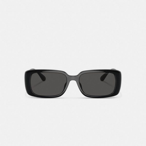 Coach Outlet Narrow Rectangle Sunglasses - Preorder