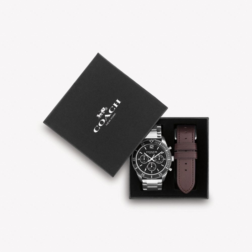 Coach Outlet Cole Watch Gift Set, 44MM - Preorder