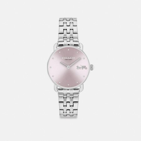 Coach Elliot Watch, 28MM - Preorder — Stainless Steel