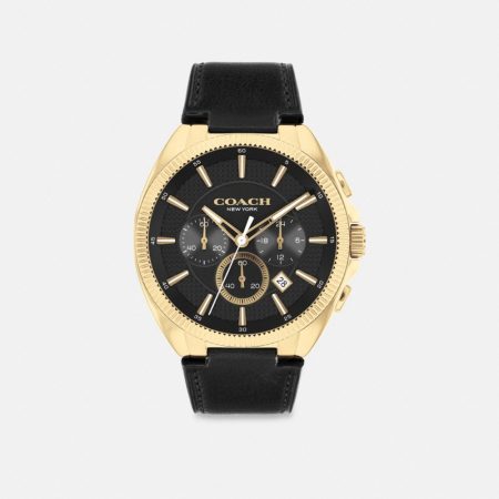 Coach Jackson Watch, 45MM - Preorder — Black