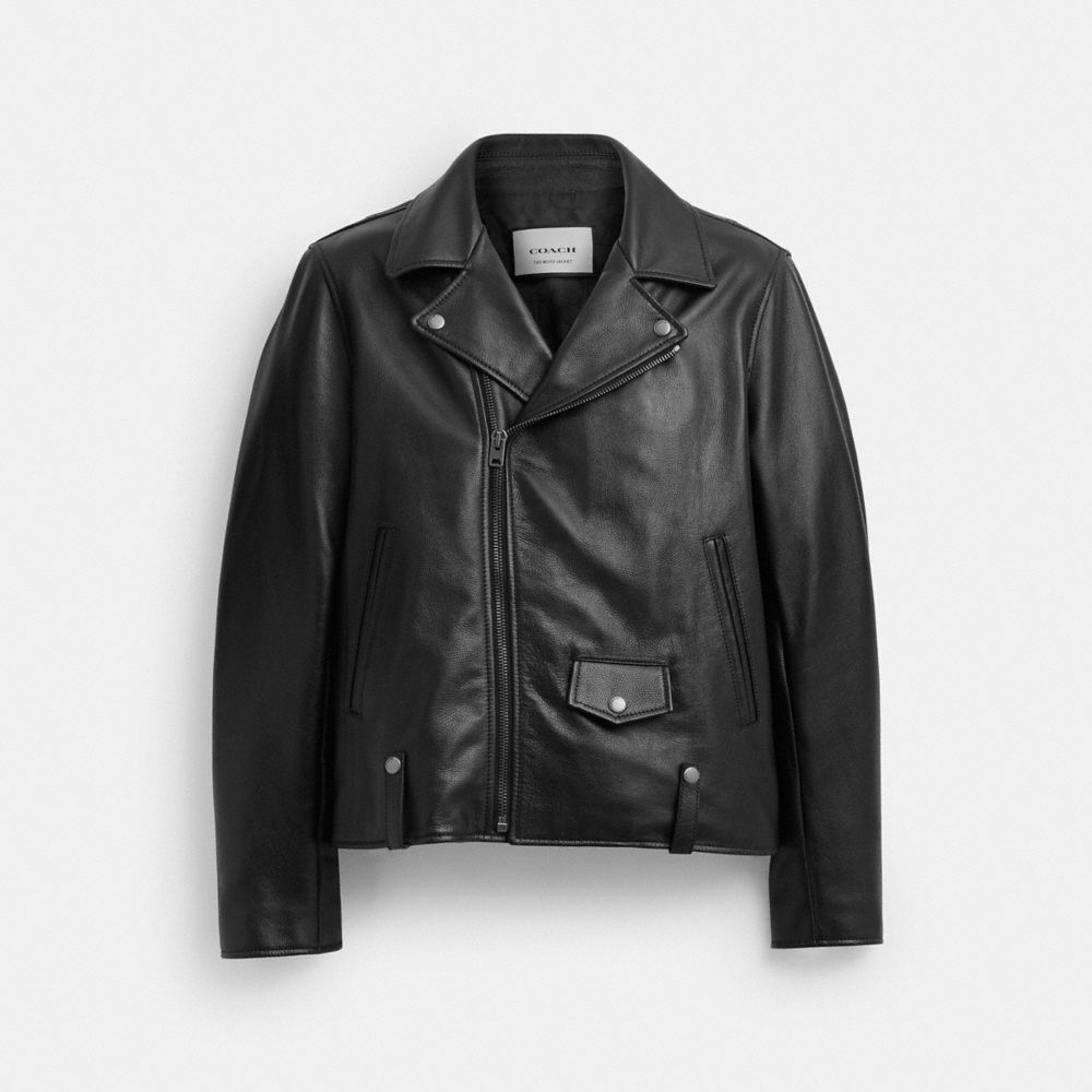 Coach Outlet Leather Moto Jacket - Preorder