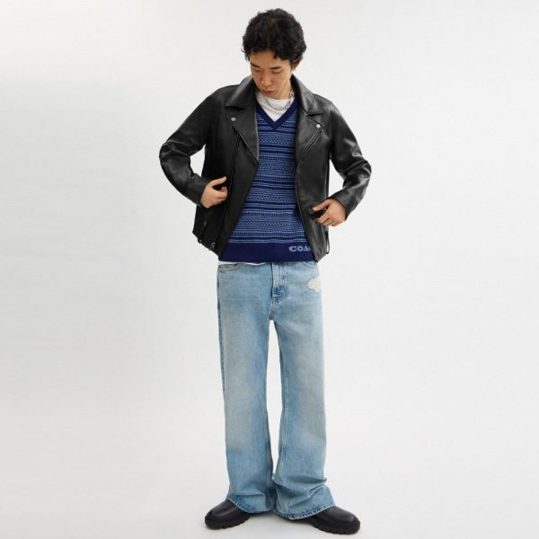 Coach Outlet Leather Moto Jacket - Preorder
