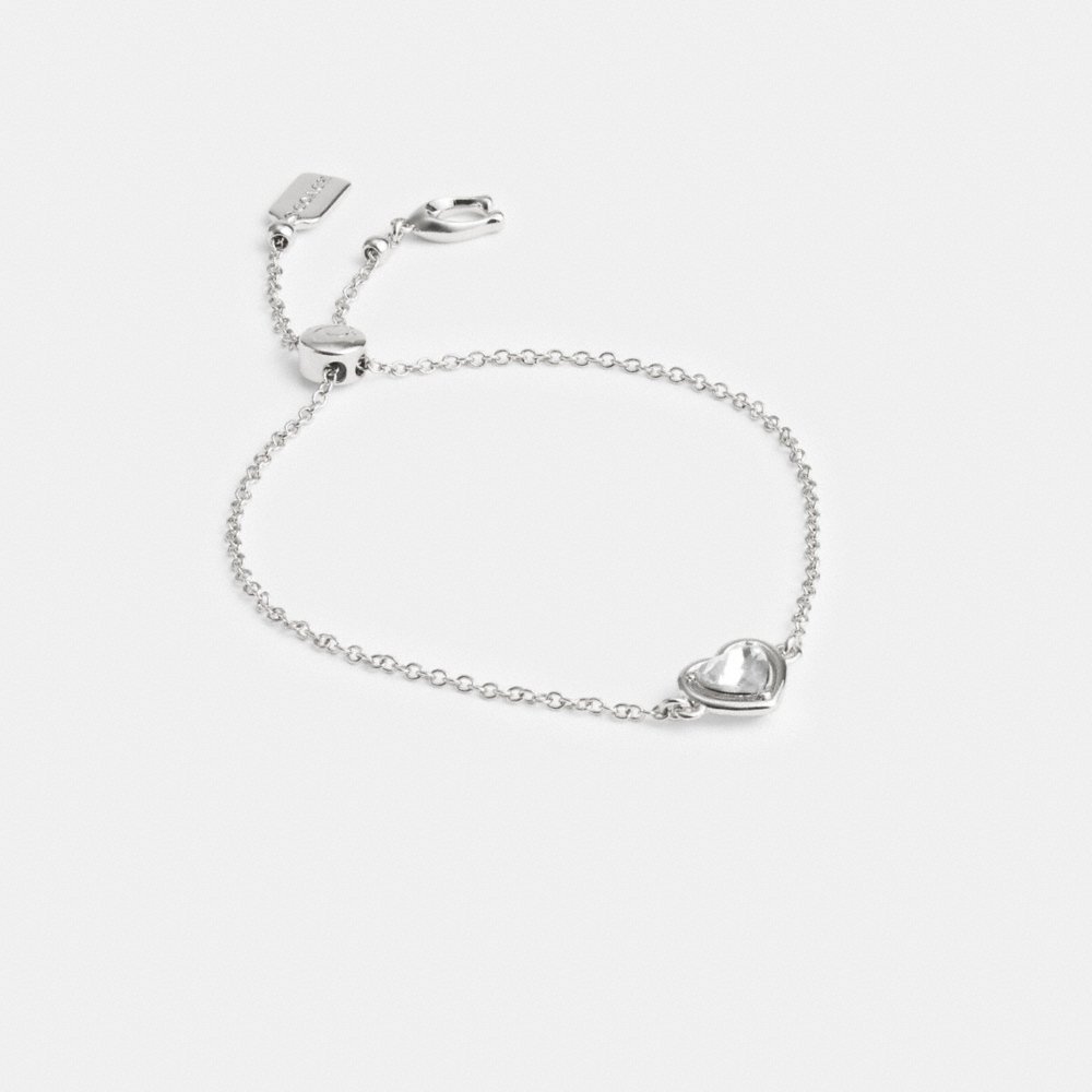 Coach Outlet Halo Heart Slider Bracelet - Preorder