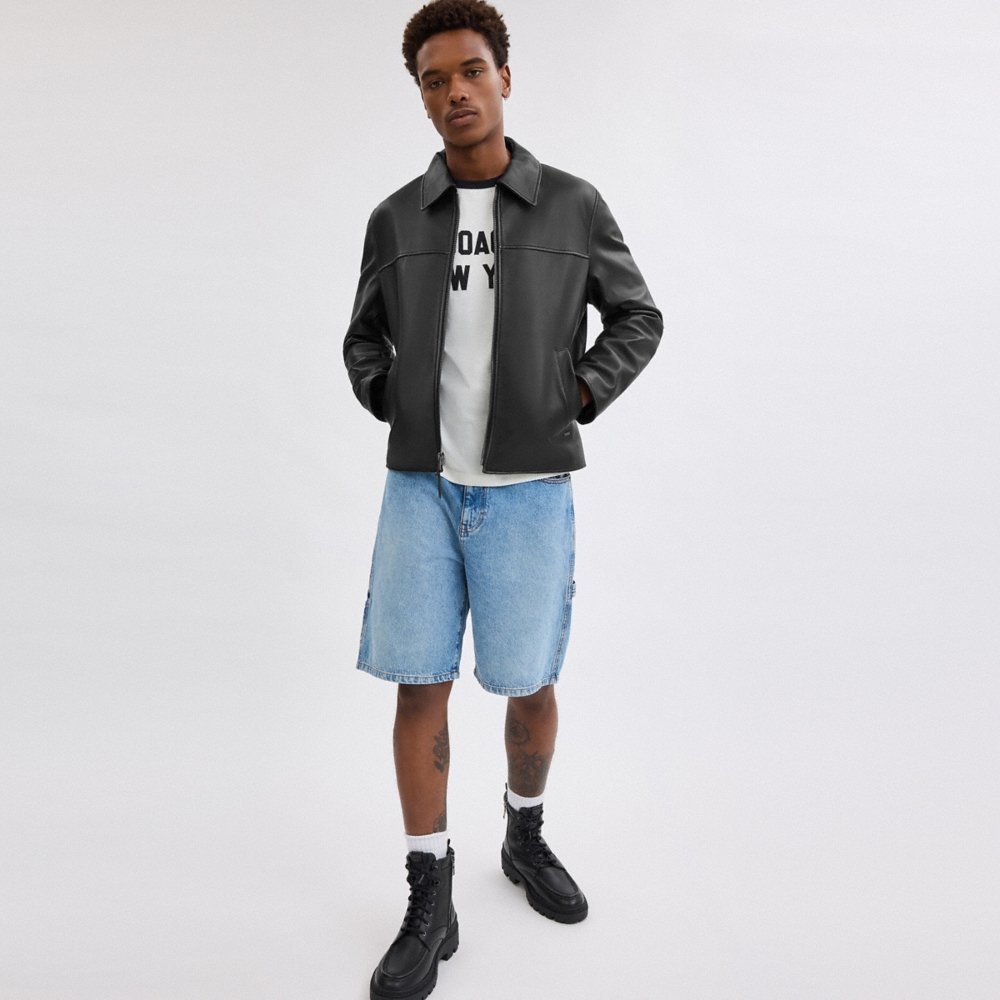 Coach Outlet Leather Jacket - Preorder