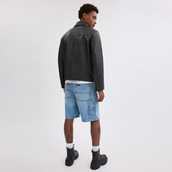 Coach Outlet Leather Jacket - Preorder