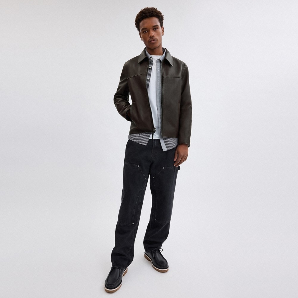 Coach Outlet Leather Jacket - Preorder