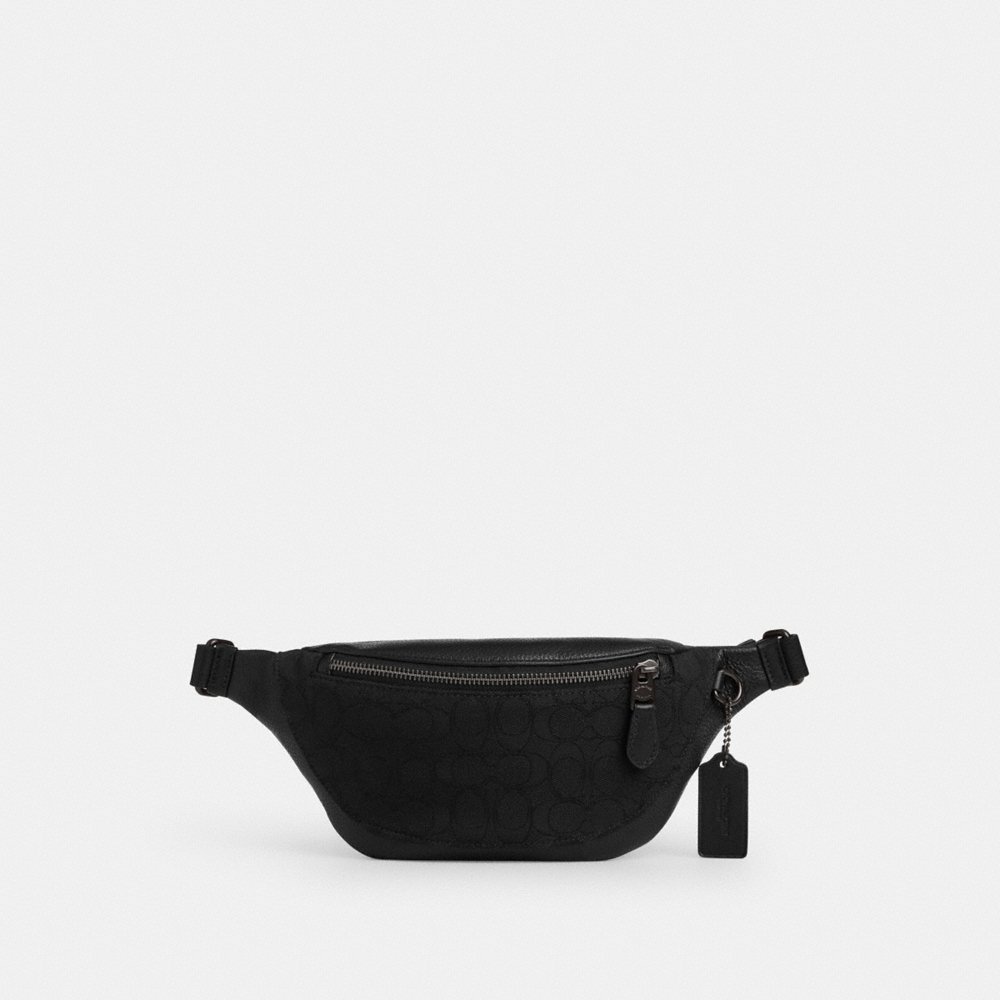 Coach Outlet Warren Mini Belt Bag In Signature Jacquard - Preorder