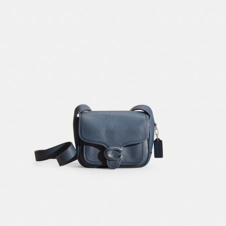 Coach Restored Tabby Messenger 19 - Preorder — Silver/Denim