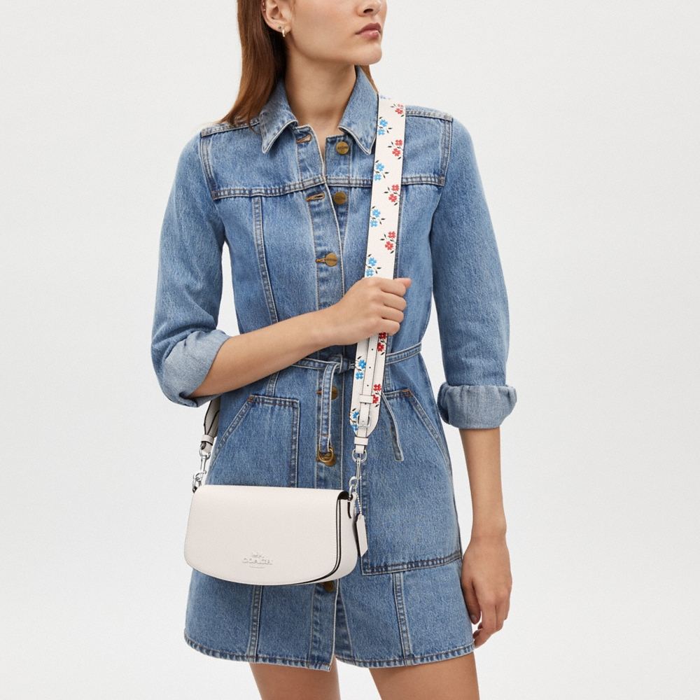 Coach Outlet Strap With Floral Print - Preorder
