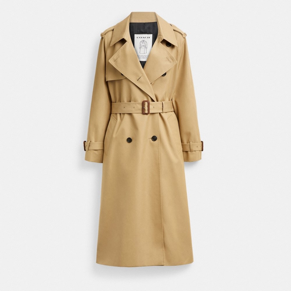 Coach Relaxed Trench Coat - Preorder