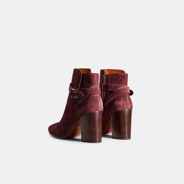 Coach Restored Delaney Signature Buckle Heel Bootie - Preorder