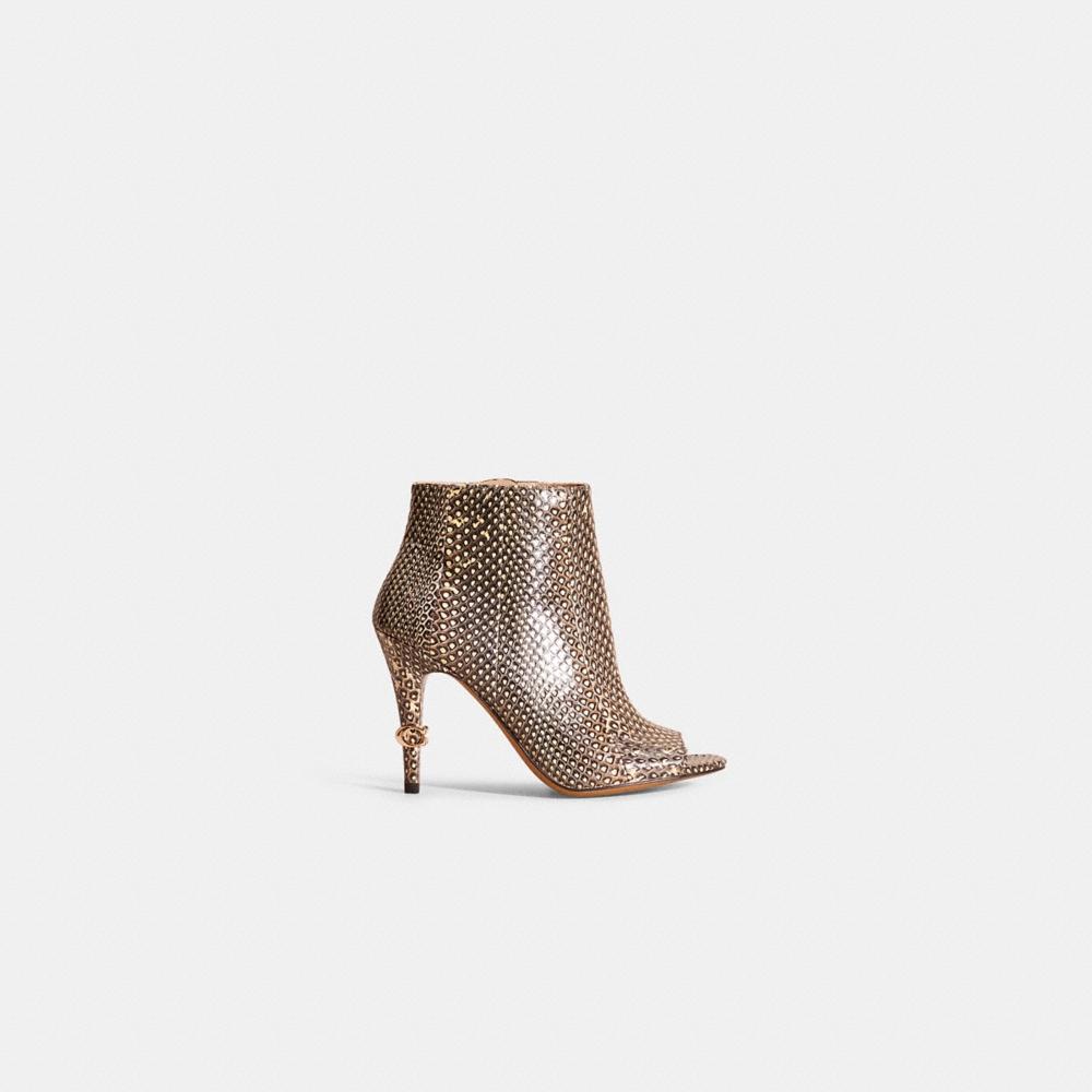 Coach Restored Remi Bootie In Snakeskin - Preorder