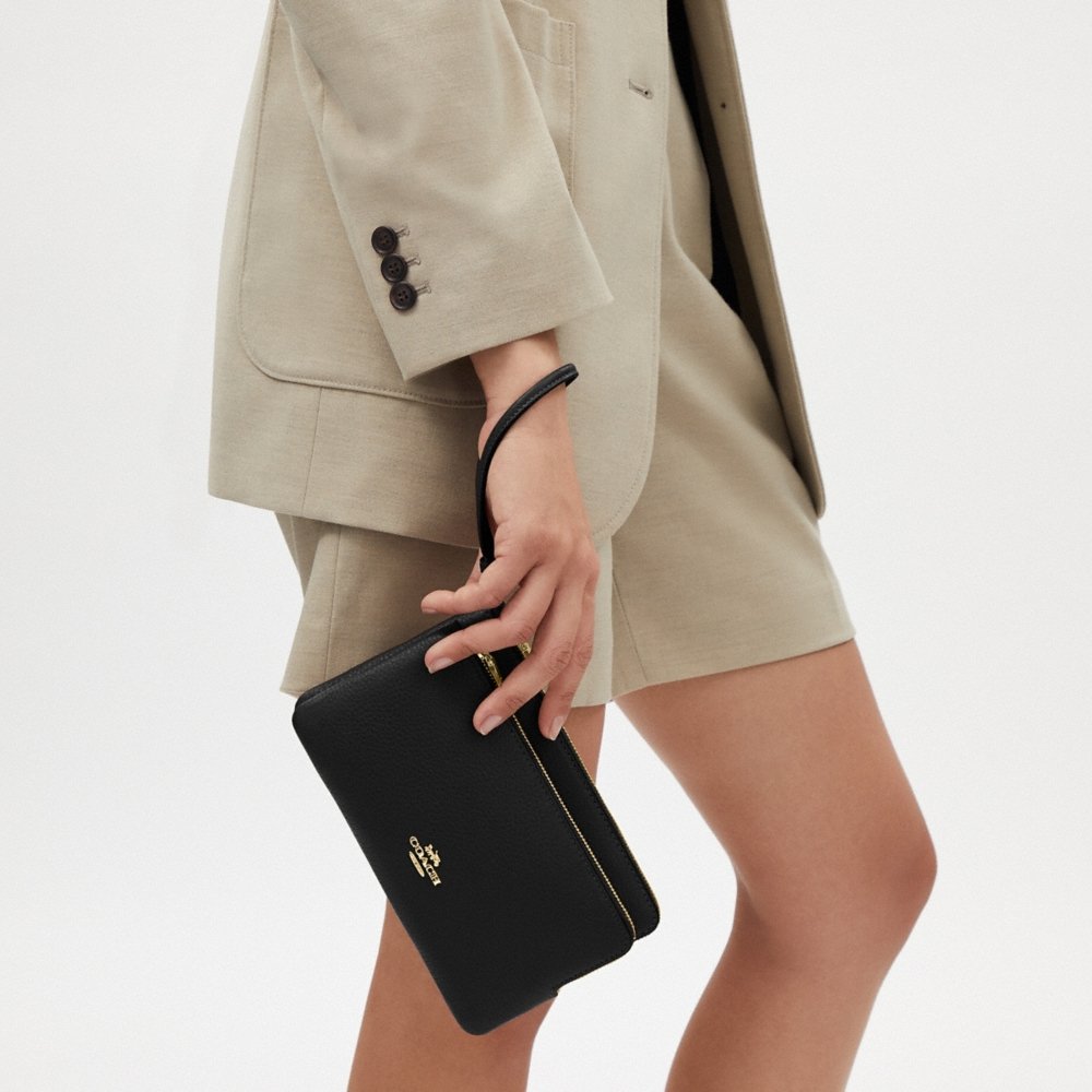 Coach Outlet Double Zip Wallet - Preorder