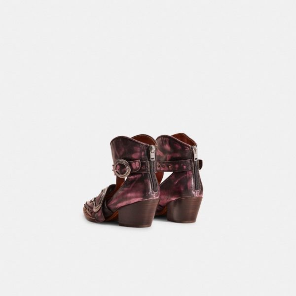 Coach Restored Cut Out Western Creeper Bootie - Preorder