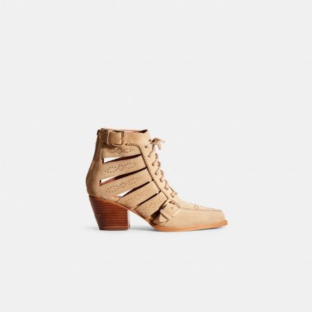 Coach Restored Paisley Bootie - Preorder — Oat