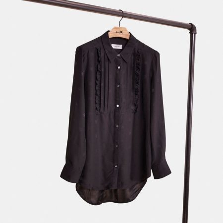 Coach Restored Jacquard Bib Shirt - Preorder — Black