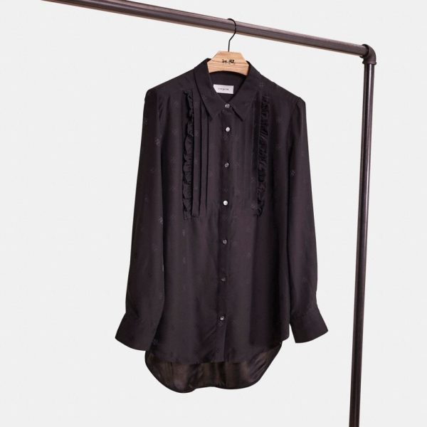 Coach Restored Jacquard Bib Shirt - Preorder