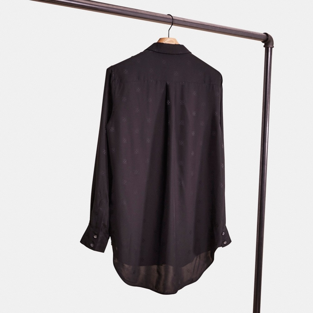 Coach Restored Jacquard Bib Shirt - Preorder