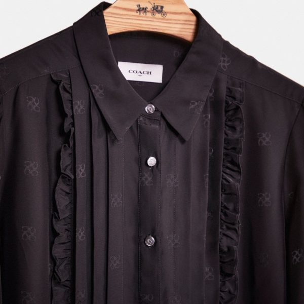 Coach Restored Jacquard Bib Shirt - Preorder
