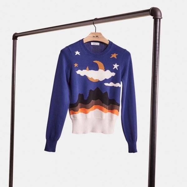 Coach Restored Moonscape Crewneck Sweater - Preorder