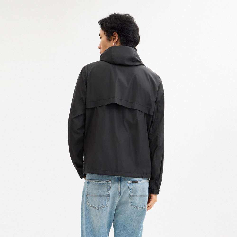 Coach Outlet Signature Full Zip Windbreaker In Recycled Polyester - Preorder